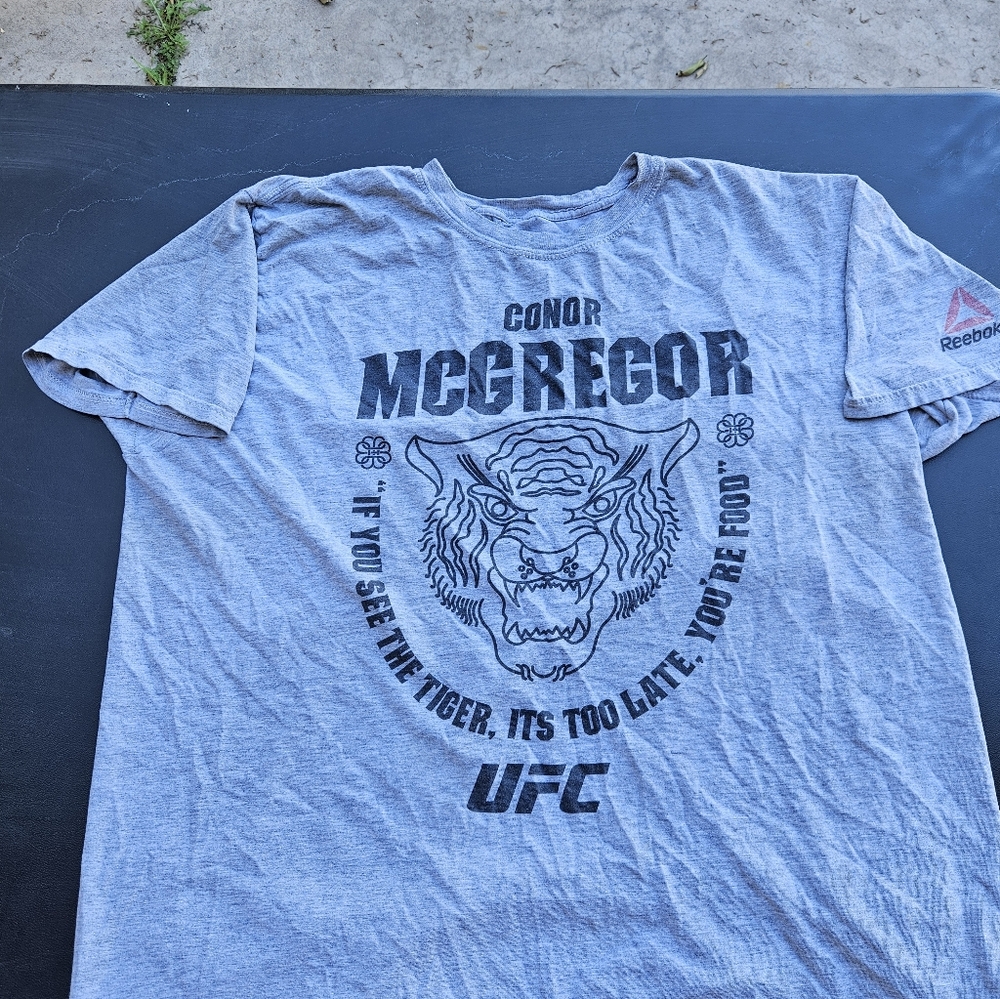 Connor McGregor UFC Reebok Tiger Tee